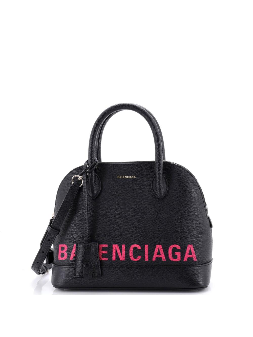 Balenciaga Logo Ville Bag Leather Small #283324B13B